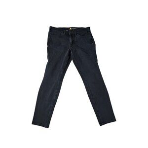 Carhartt 104214 Slim Fit Black Work Jeans Size 6